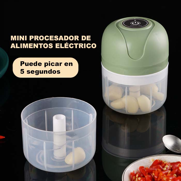 Miniatura 2 de Mini Picadora Triturador De Alimentos
